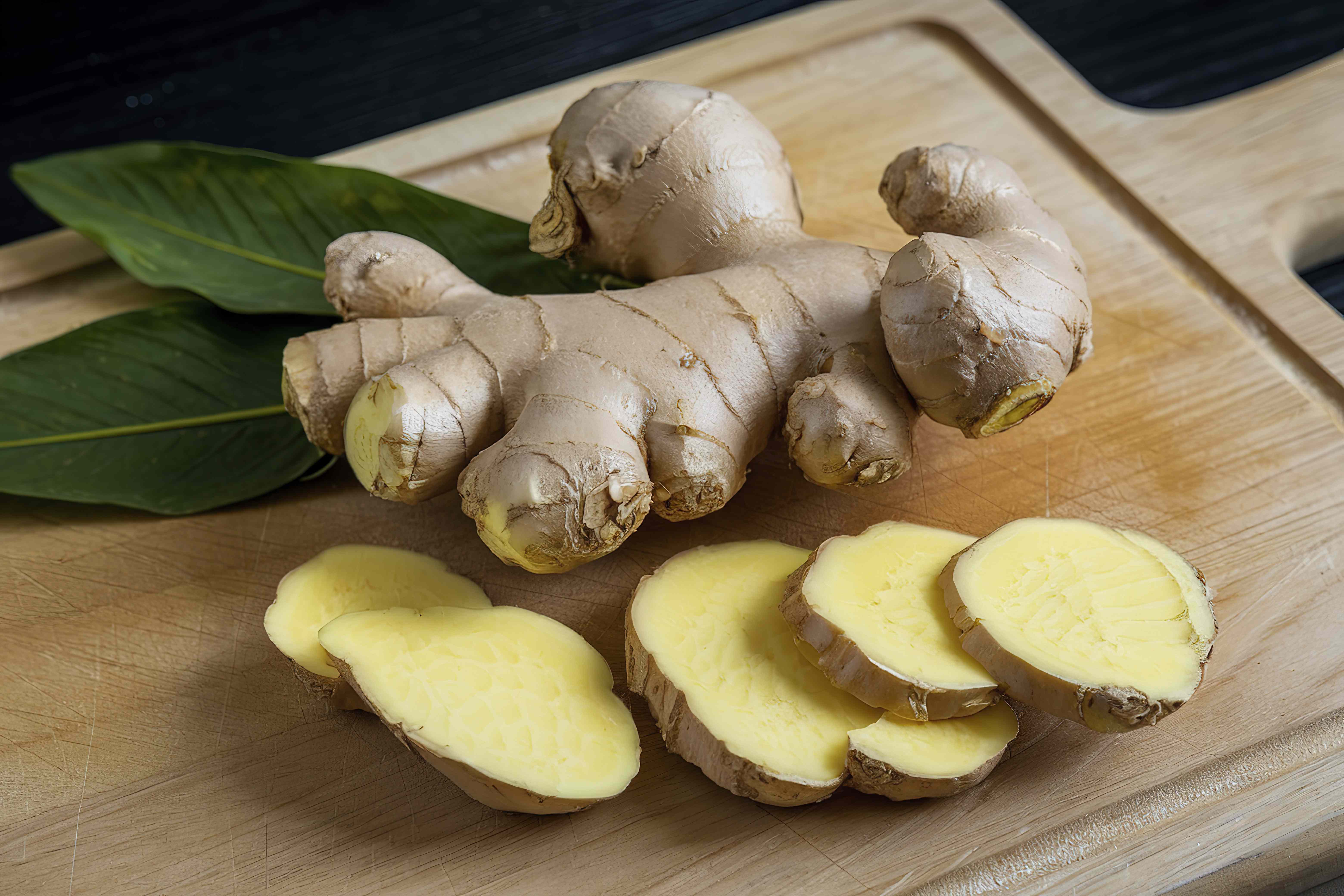 Fresh ginger root