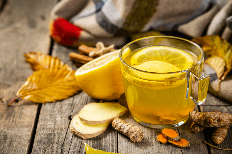 Turmeric powder and root